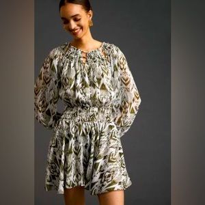 Misa Los Angeles mini dress. Pretty print. NWT. Size small.